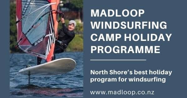 Madloop windsurfing school holiday programme