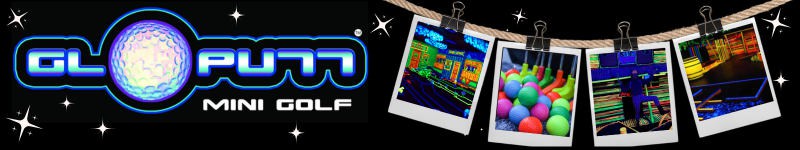 gloputt minigolf school holiday fun banner2