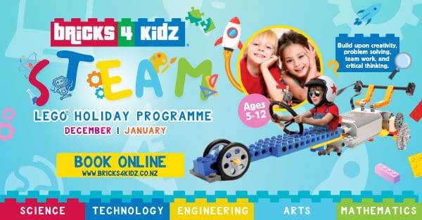 Bricks 4 Kidz Tauranga school holiday programme