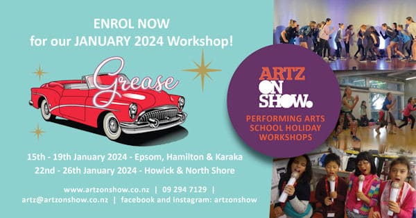 Artz on Show Grease Summer workshops
