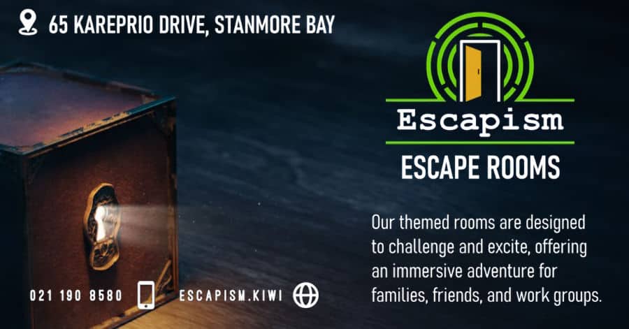 Escapism Hibiscus Coast Escape rooms based in Whangaparaoa